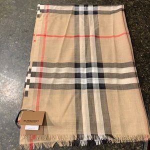Burberry scarf